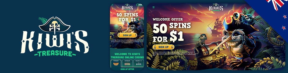 kiwis treasure casino bonus