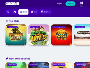 Casumo Casino games